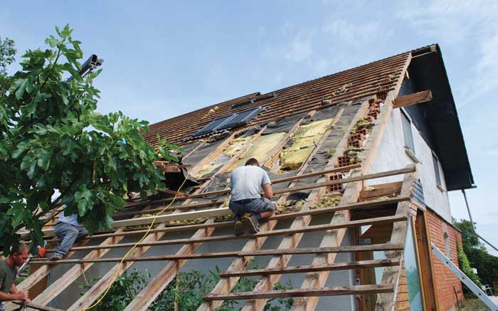 Ureditev podstresja v stanovanje sanacija strehe