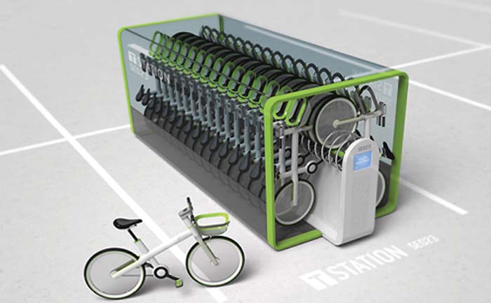 pametna mesta shranjevanje koles