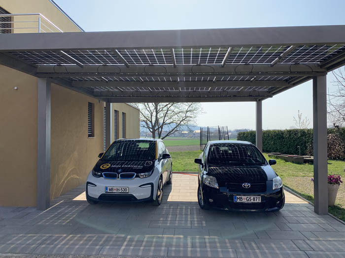 enertec solarni nadstresek za dva avta