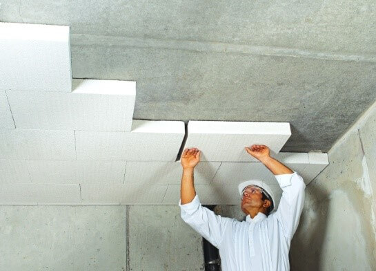 Toplotna izolacija Multipor strop