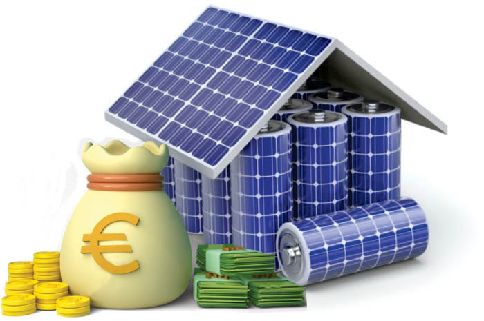 soncna elektrarna z baterijo subvencije