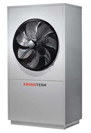 toplotna crpalka zrak voda  kronoterm termo tehnika
