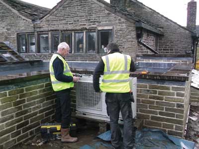 polozaj zunanje toplotne crpalke