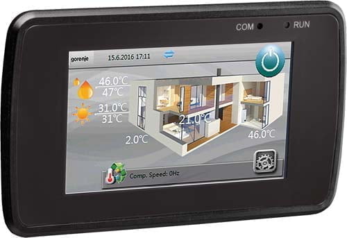 gorenje toplotna display