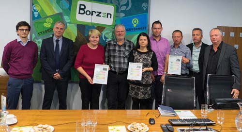 borzen Podelitev nagrad