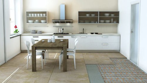 koop elektricno ogrevanje Ecofloor kuhinja