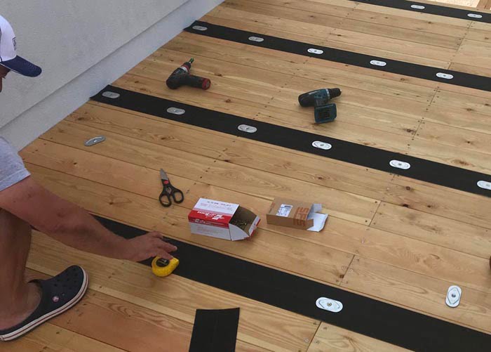 kalcer Pritrjevanje velkro trakov