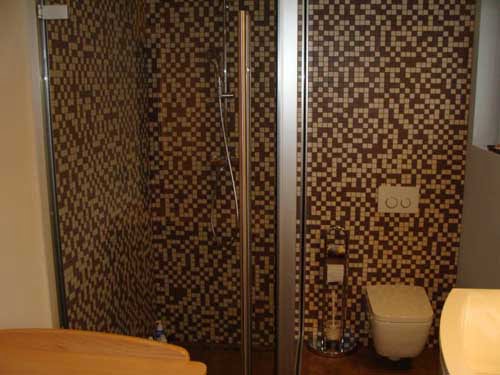 Prenova stare hise Prostor za prhanje