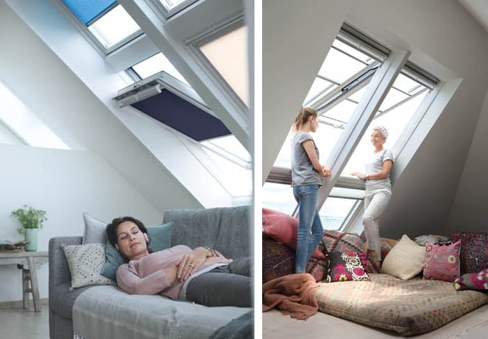 Strešna okna Velux prezračevanje stanovanja