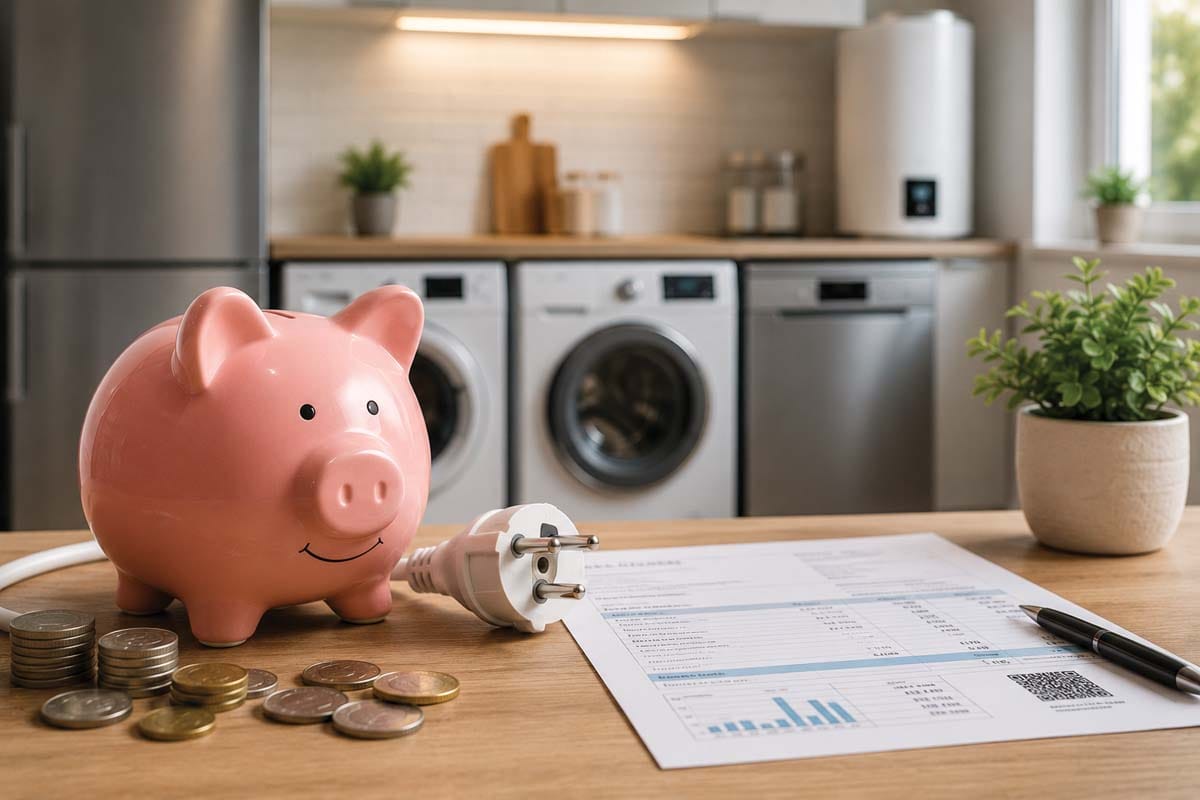 Poraba elektrike v gospodinjstvu in prihranki pri stroških električne energije z uporabo energijsko učinkovitih naprav