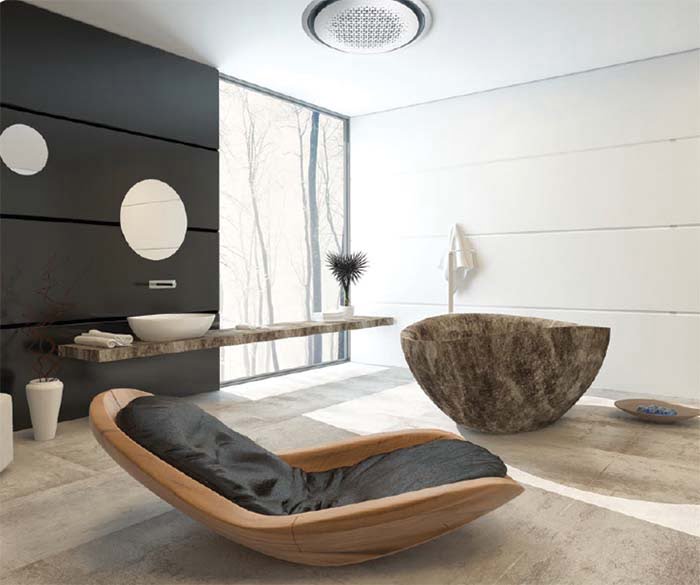 Kasetna klima naprava okrogla