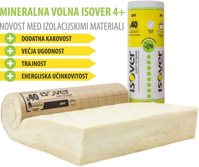 STEKLENA VOLNA ISOVER 4