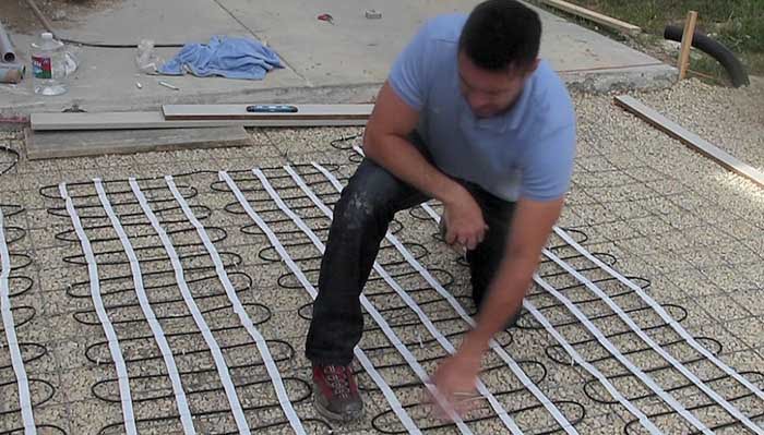 grelni kabli za ogrevaje zunanjih povrsin