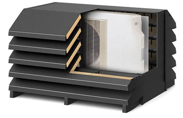 zaščita za hrup toplotna crpalka