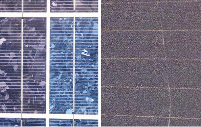 Razgradnja soncne elektrarne stari modul