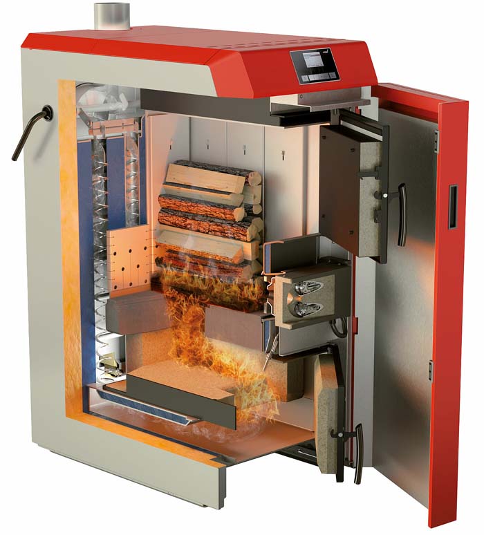 kotel na drva Windhager lambda sonda