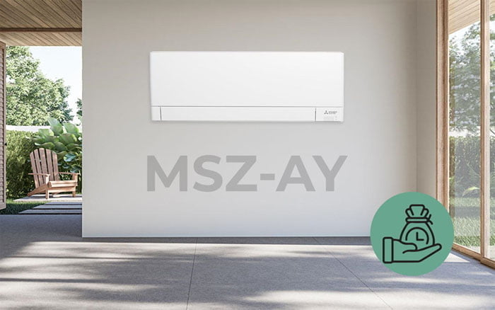 Mitsubishi klime model AY