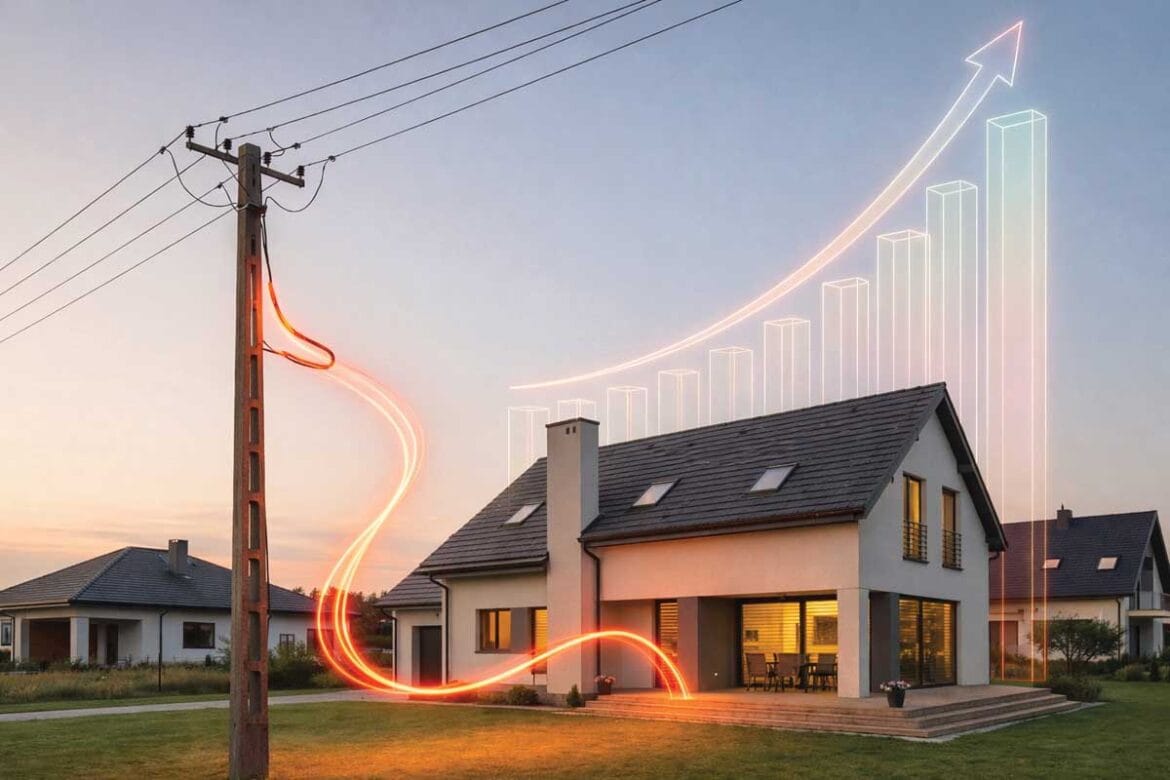 Samooskrba z elektriko in rast stroškov energije za gospodinjstva