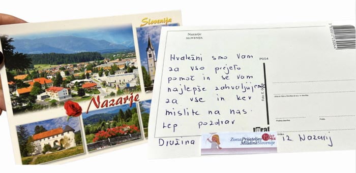 jub pomoc poplavljenim zahvala