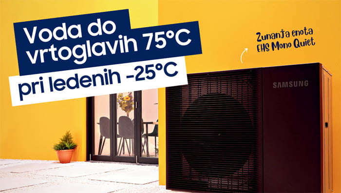 toplotna crpalka Samsung EHS MONO