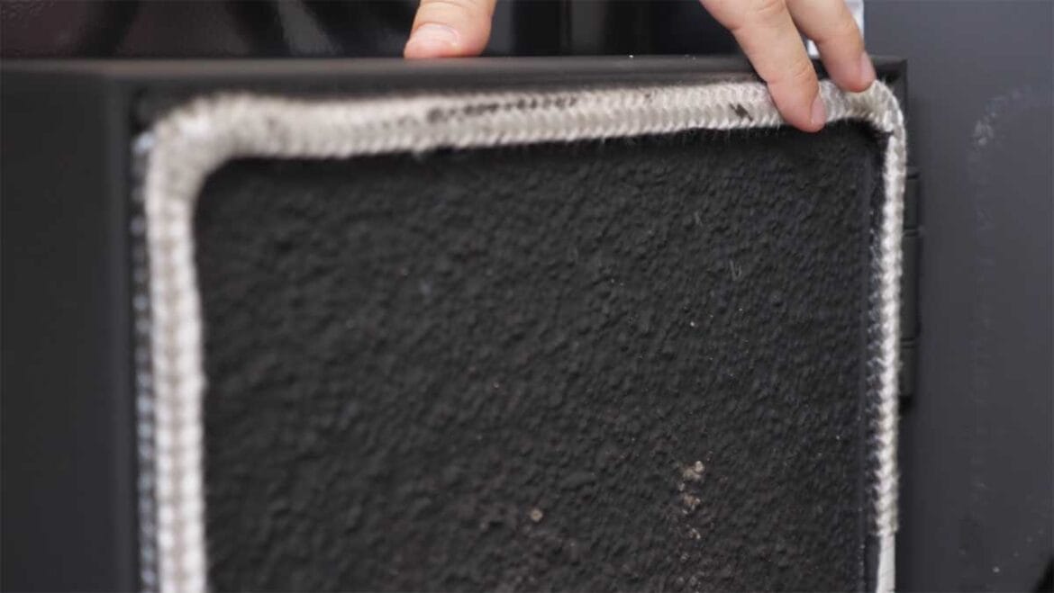 Preverjanje tesnjenja vrat kotla na trda goriva