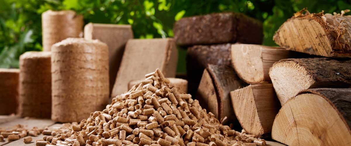 Drva, peleti in lesni briketi za ogrevanje