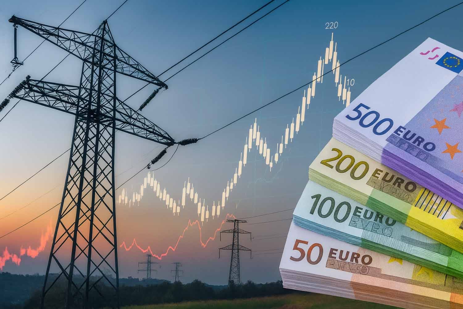 Vizualni prikaz nadomestila stroškov za netmetering – povezava med cenami elektrike, dobavitelji in državno podporo