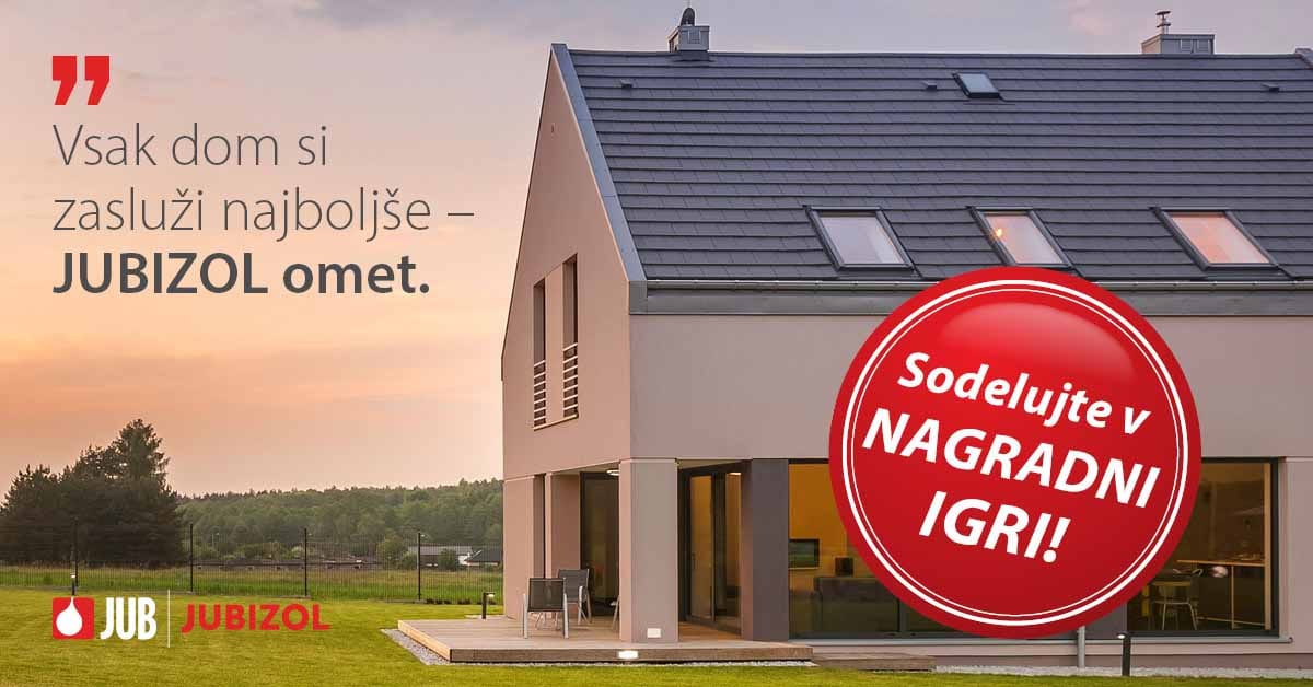 JUBIZOL nagradna igra za zaključni fasadni omet