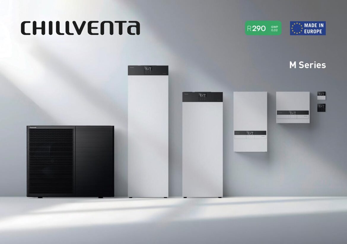 Zunanja enota Panasonic Aquarea M ob standardni in kompaktni notranji enoti All in One, stenskih enotah ter upravljalnikih